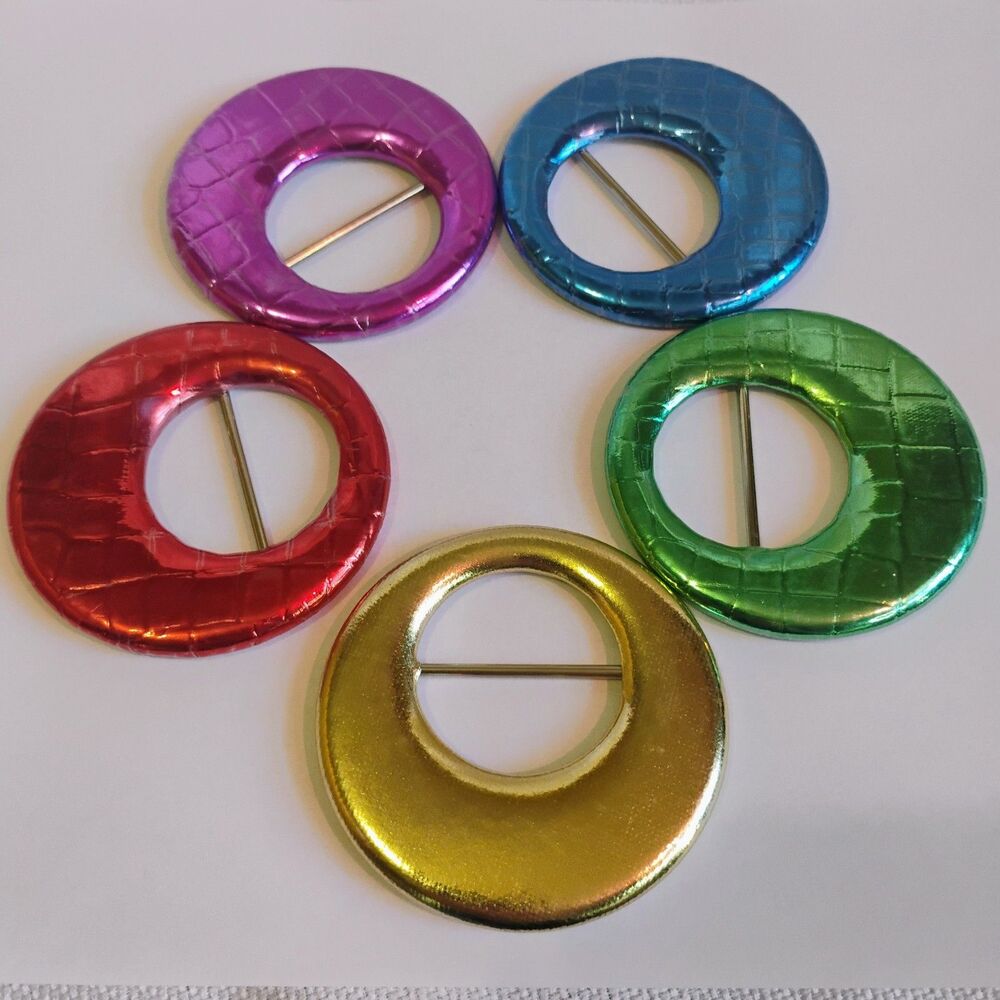 Vintage Y2K Shirt Clip /Belt Buckle / O-Ring Scarf Clip Taiwan READ VARIATIONS